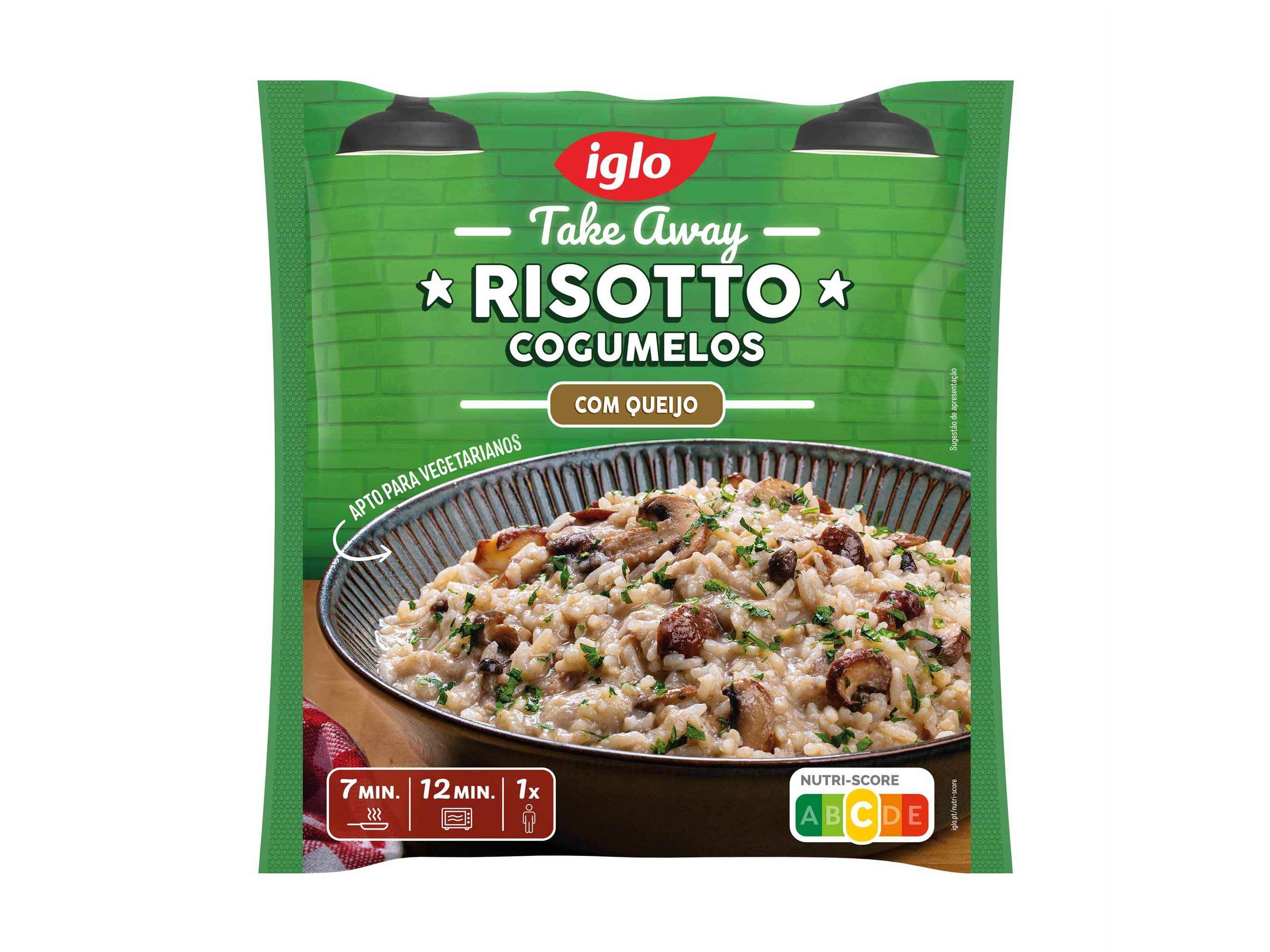 RISOTTO COGUMELOS IGLO COM QUEIJO 400G image number 1