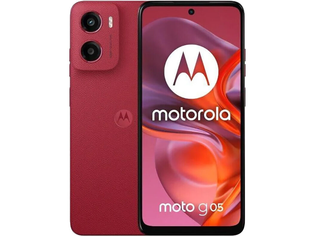SMARTPHONE MOTOROLA MOTO G05 (6.6'' 4/128GB PLUM RED) image number 1