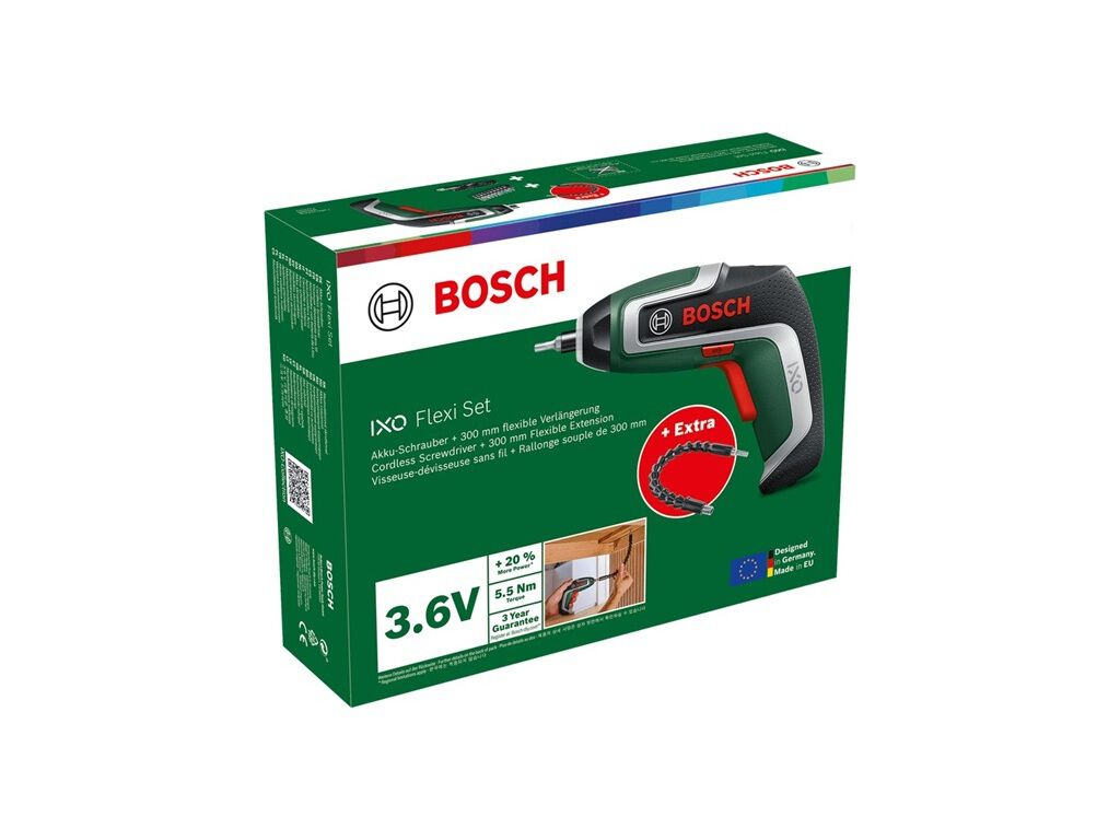 CONJUNTO FLEX&Iacute;VEL IXO 7 BOSCH image number 2