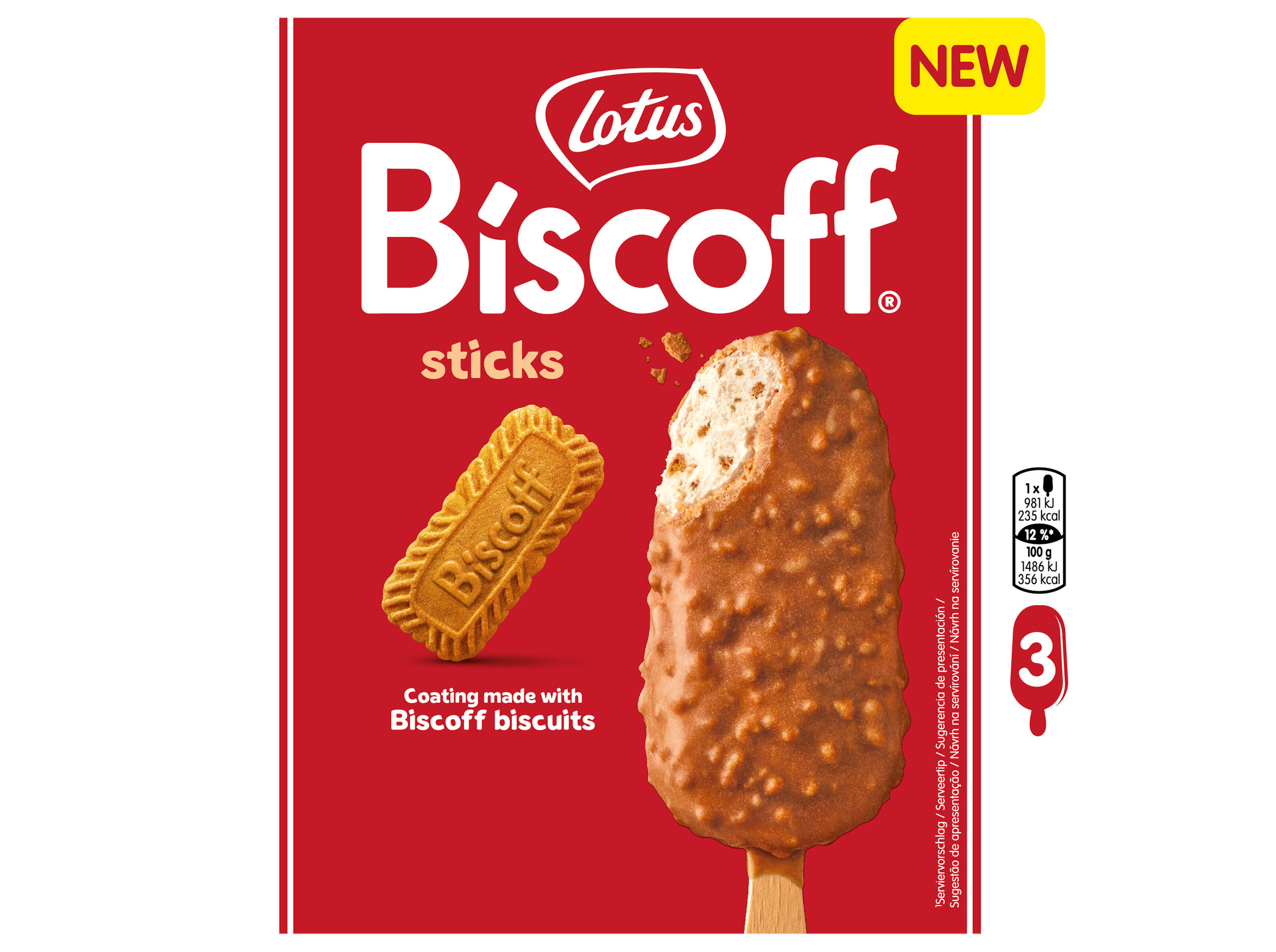 GELADO PALITO LOTUS BISCOFF 3X90ML image number 0