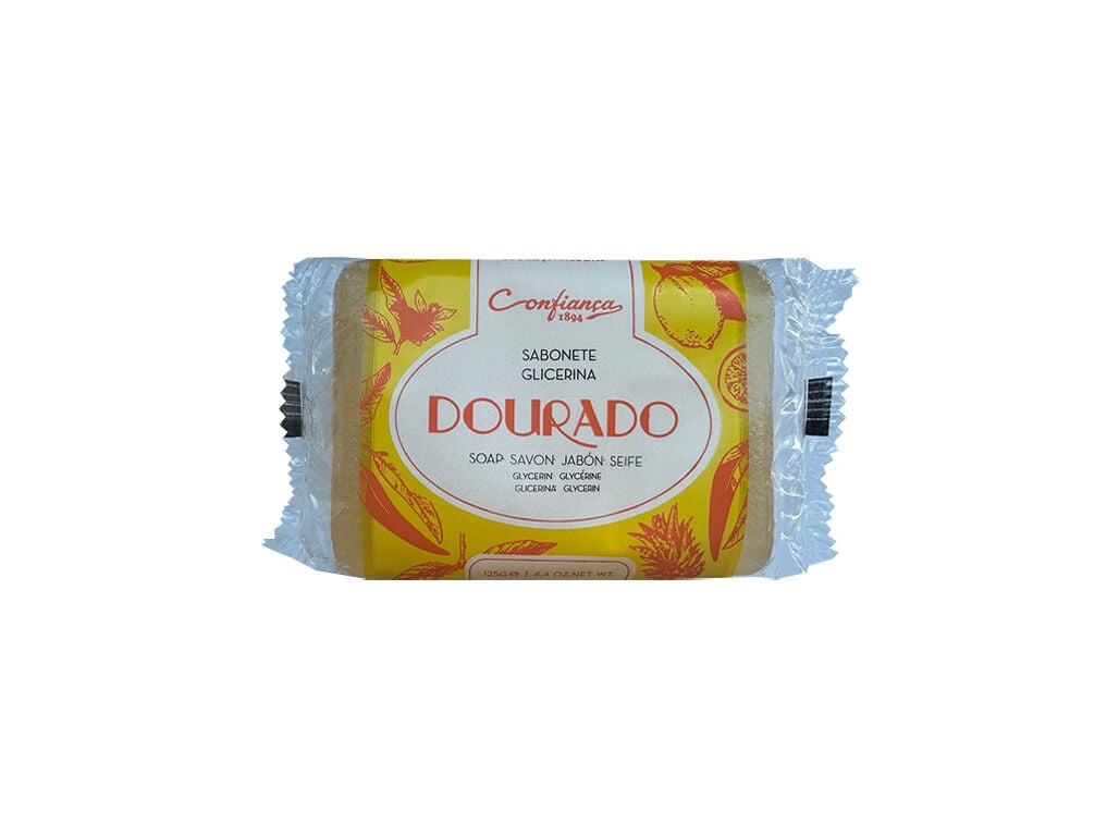 SABONETE CONFIAN&Ccedil;A S&Oacute;LIDO DOURADO GLICERINA 125G image number 0