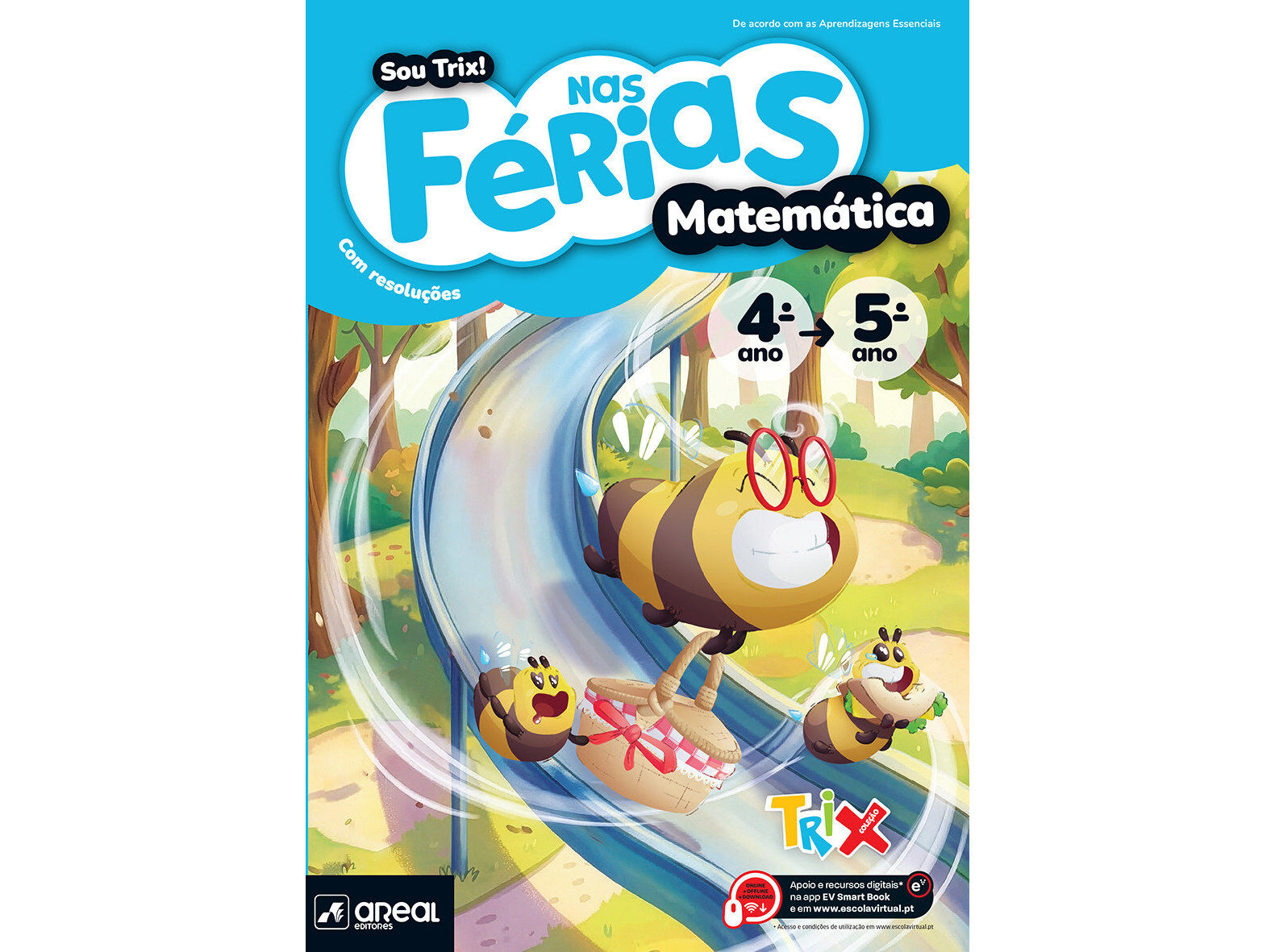 LIVRO SOU TRIX! NAS F&Eacute;RIAS - MATEM&Aacute;TICA - 4.&ordm; ANO
