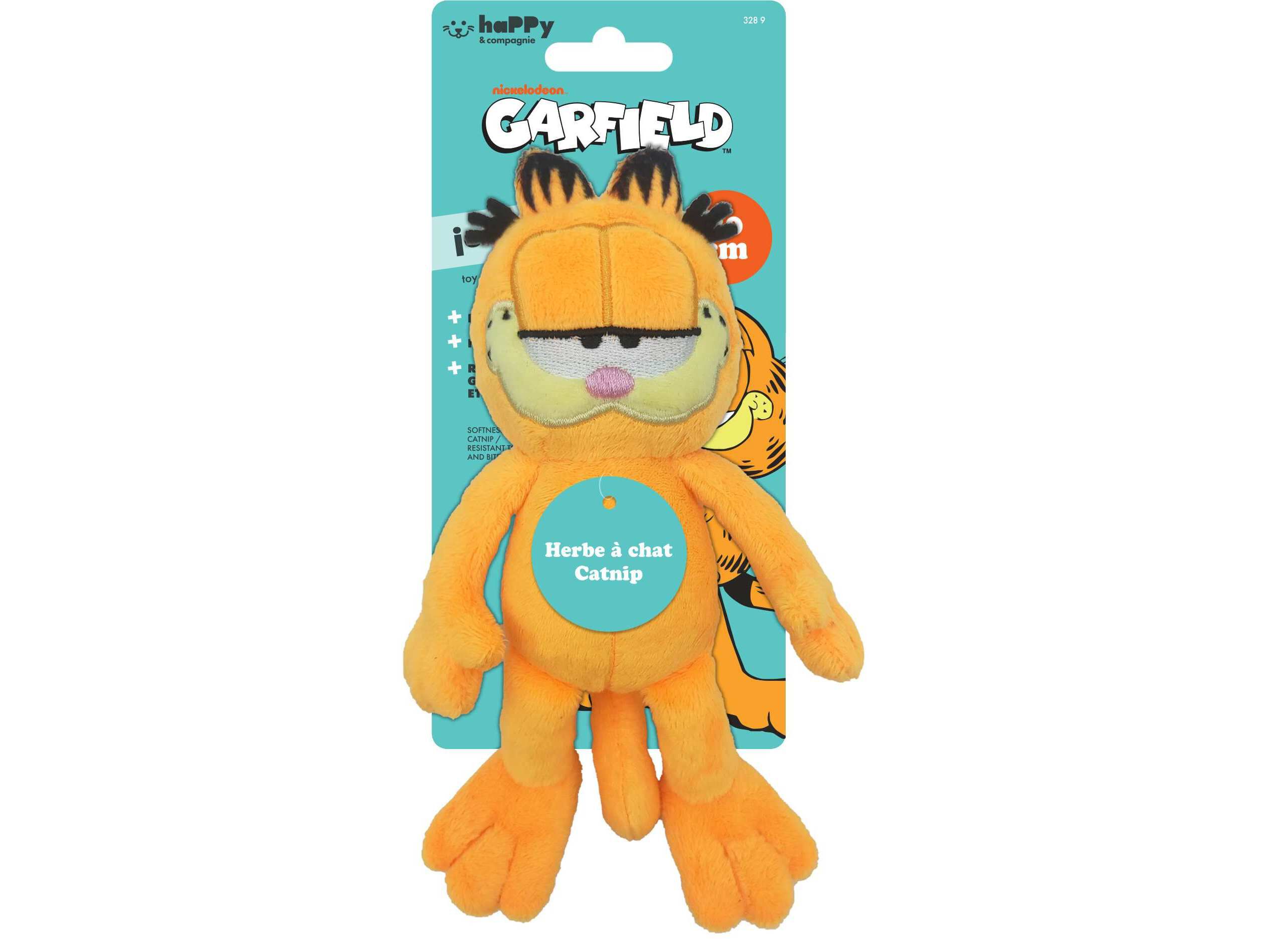BRINQUEDO PARA GATO GARFIELD PELUCHE image number 1