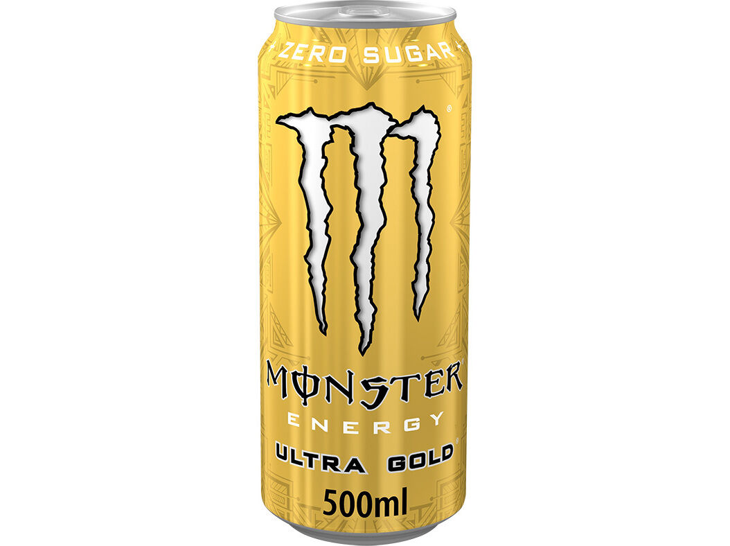 BEBIDA ENERG&Eacute;TICA MONSTER ULTRA GOLD ZERO 0.5L (SDR) image number 0