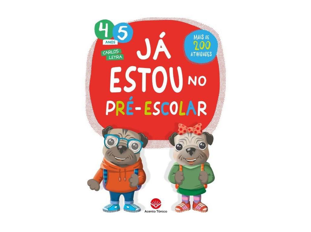 LIVRO J&Aacute; ESTOU NO PR&Eacute;-ESCOLAR 4-5 ANOS CARLOS LETRA image number 0