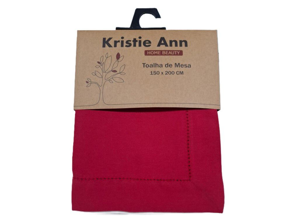 TOALHA DE MESA CANYON VERMELHO 150X200CM
