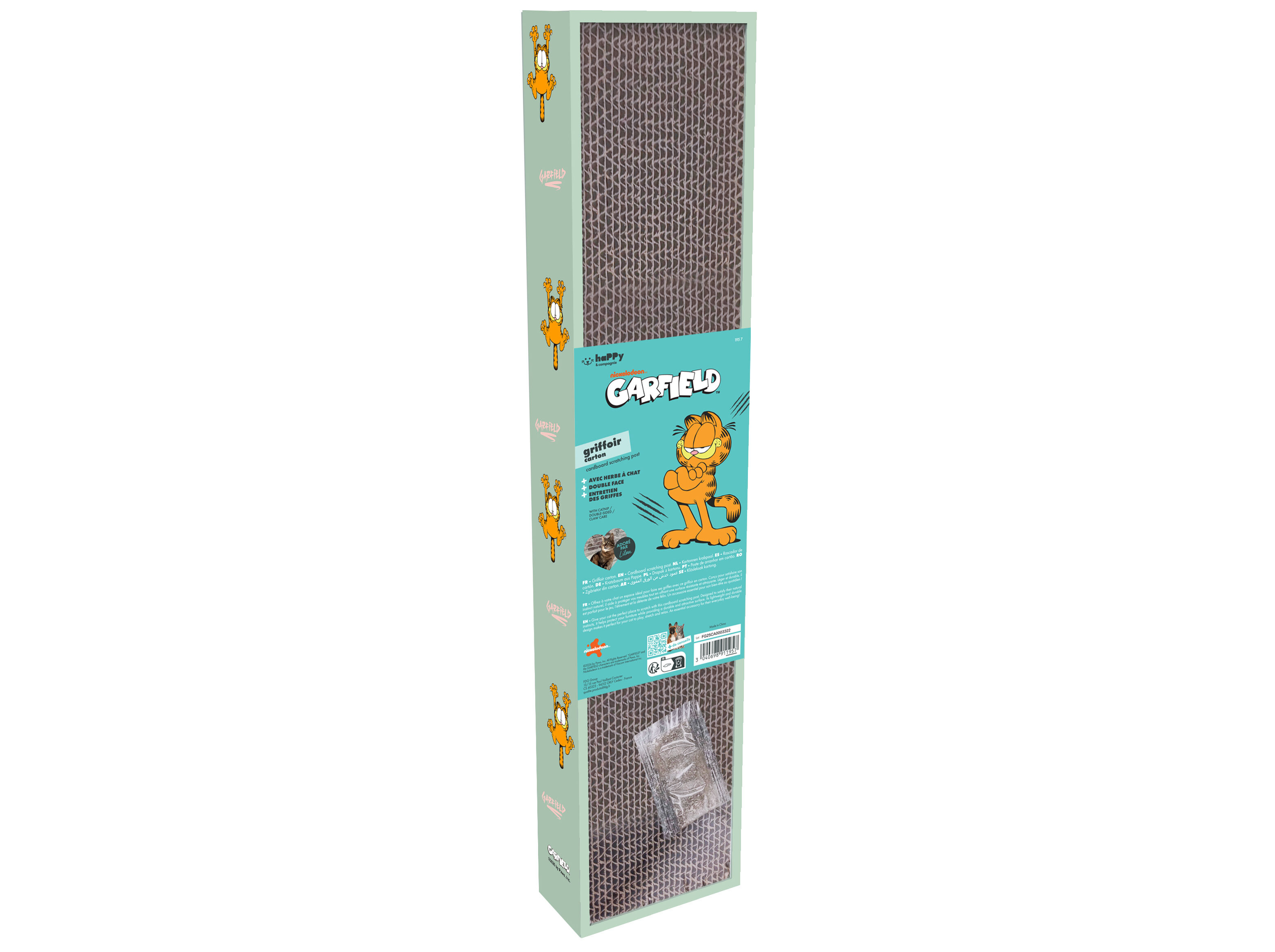 ARRANHADOR PARA GATO GARFIELD EM CART&Atilde;O image number 1