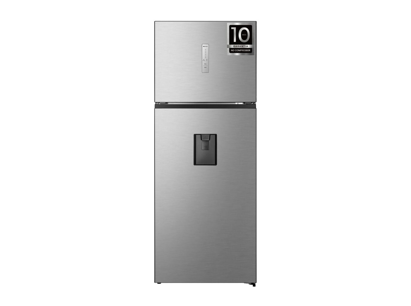 FRIGOR&Iacute;FICO 2 PORTAS HISENSE RT600N4WC2 (NO FROST E 185CM 467L LOOK INOX)