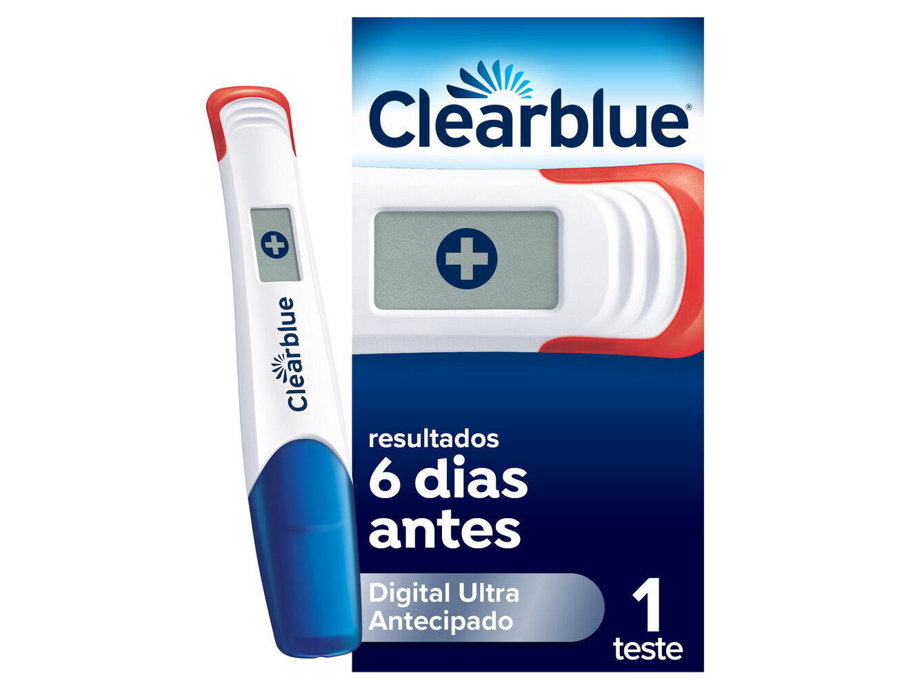 TESTE GRAVIDEZ CLEARBLUE DIGITAL ULTRA ANTECIPADO 1UN image number 0