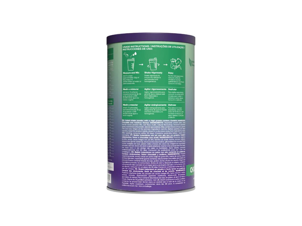 PROTEINA VEGETAL ZELTHY CHOCOLATE E AVEL&Atilde; 480G image number 2