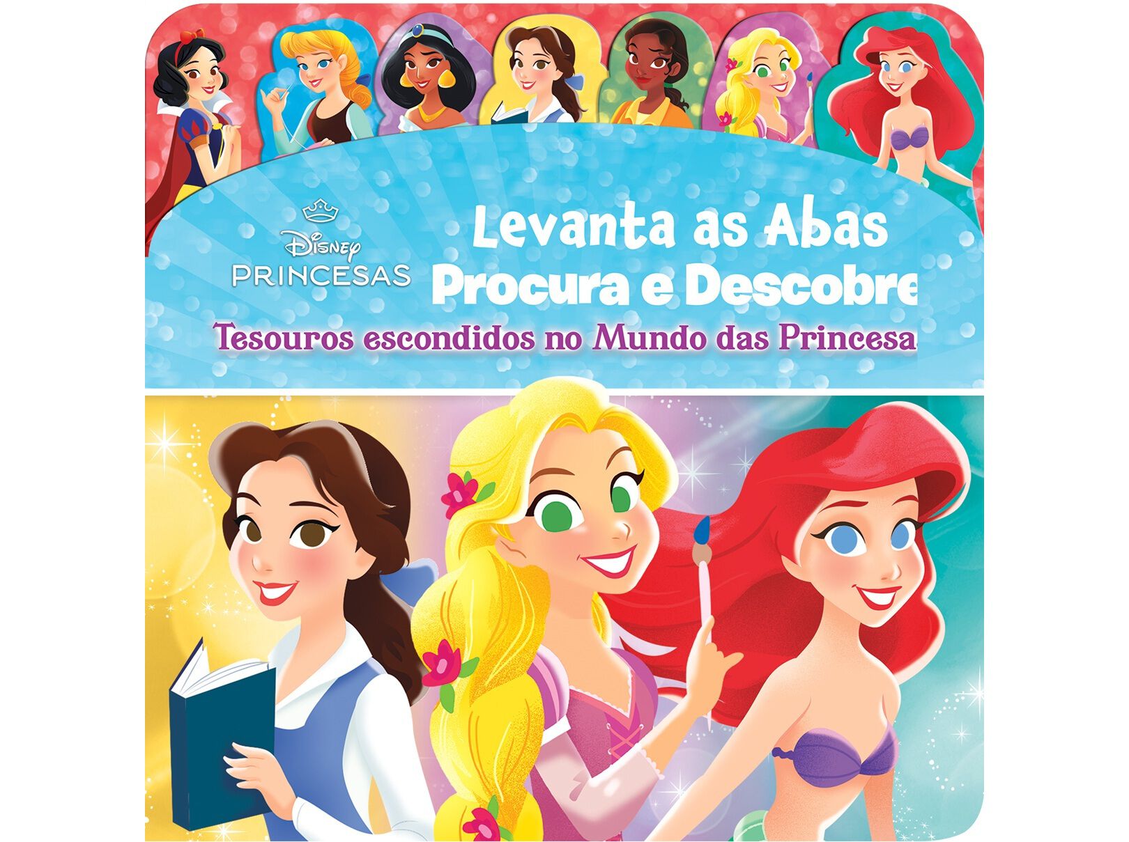LIVRO TESOUROS ESCONDIDOS NO MUNDO DAS PRINCESAS image number 0