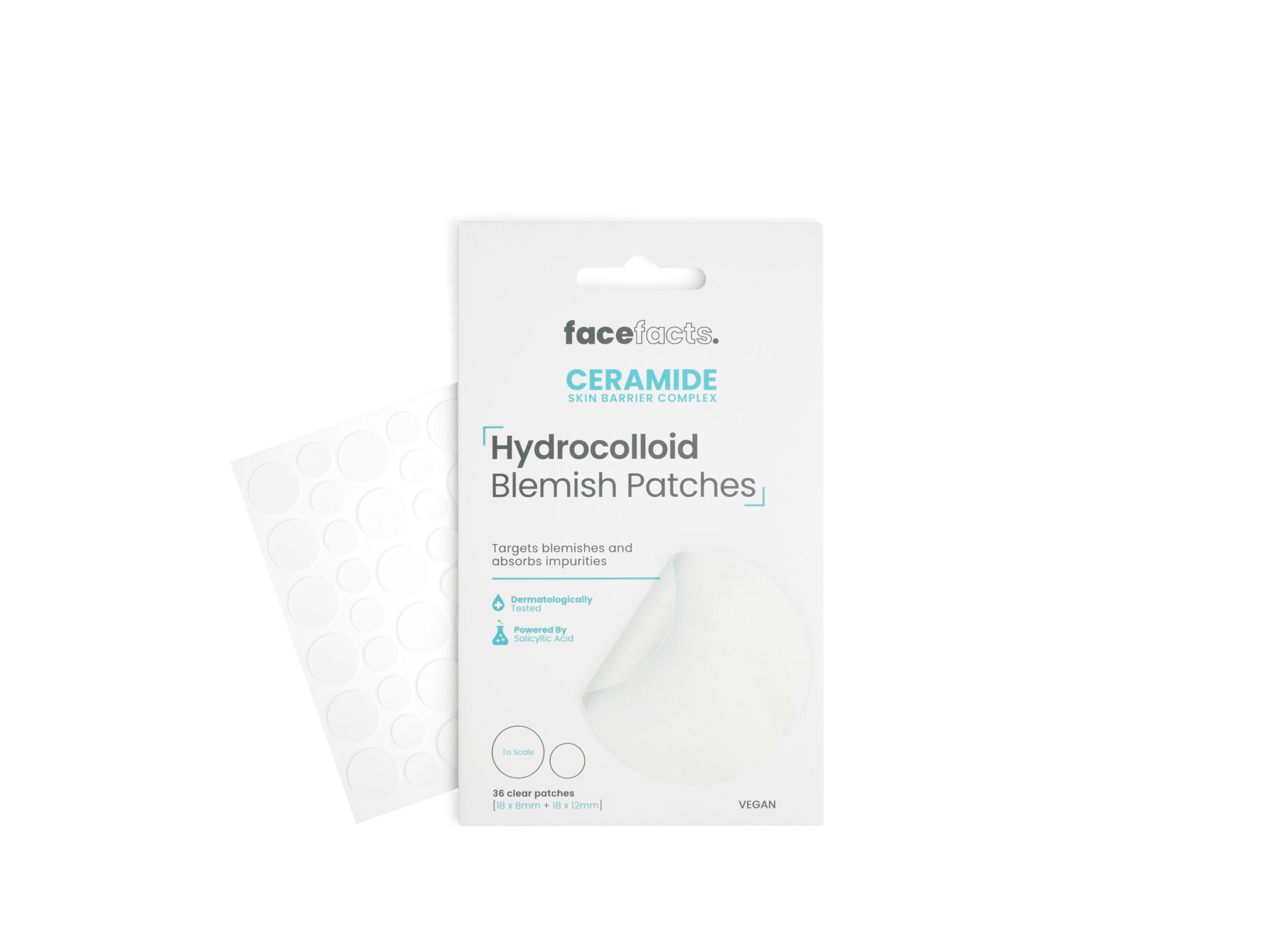 PACTHES HIDROCOL&Oacute;IDES FACEFACTS CERAMIDE 36UN image number 1