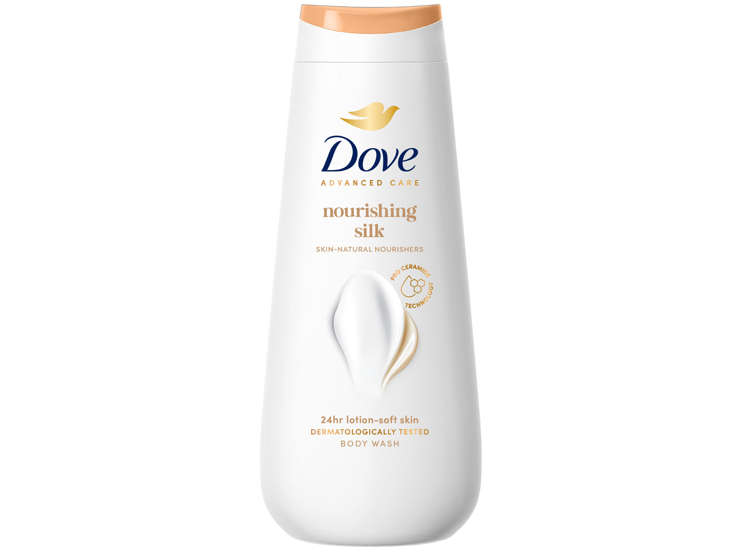 GEL BANHO DOVE ADVANCED NOURISHING SILK 600ML image number 1