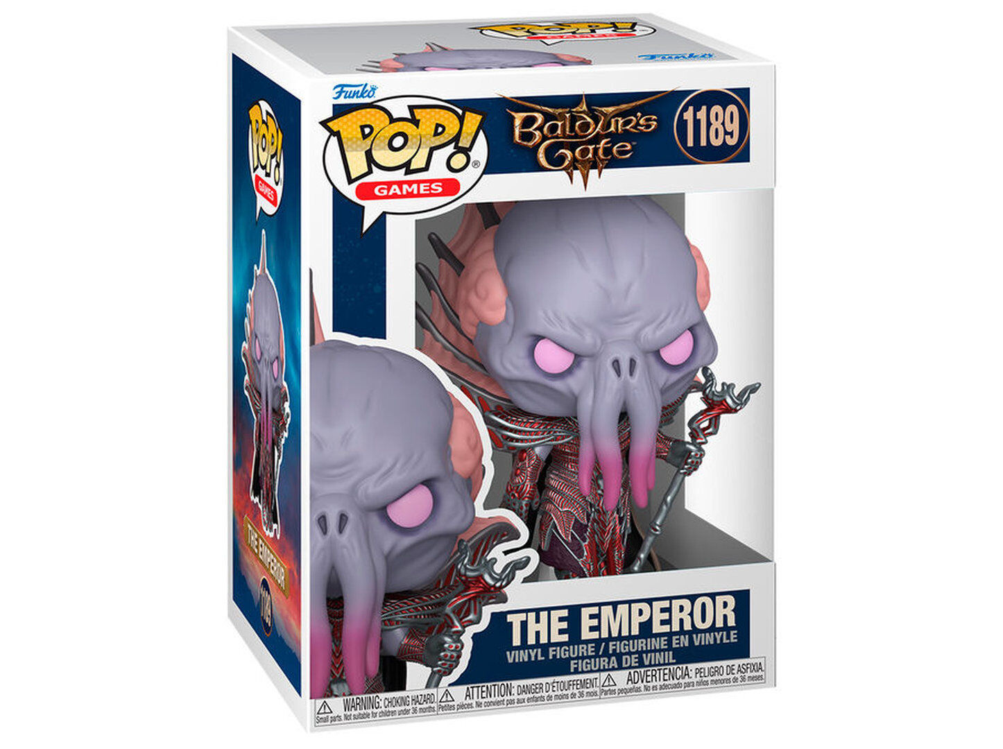 FIGURA POP! FUNKO GAMES: BG3 S3- THE EMPEROR image number 0