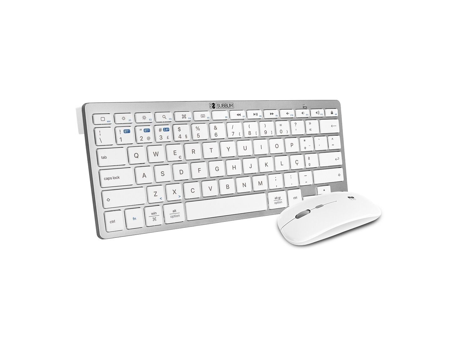 TECLADO + RATO SEM FIOS SUBBLIM SUBKBC-OCO015 MULTIDISPOSITIVOS image number 0