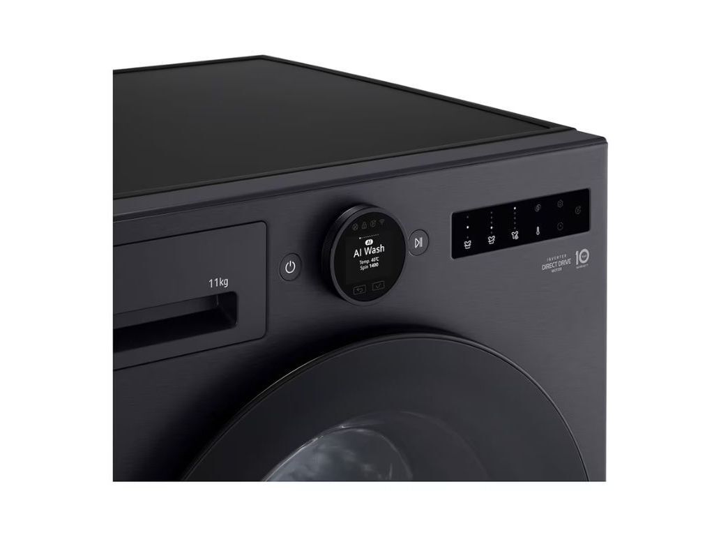 M&Aacute;QUINA LAVAR ROUPA LG F4X7511TBB - PRETO MATTE A 11KG image number 2