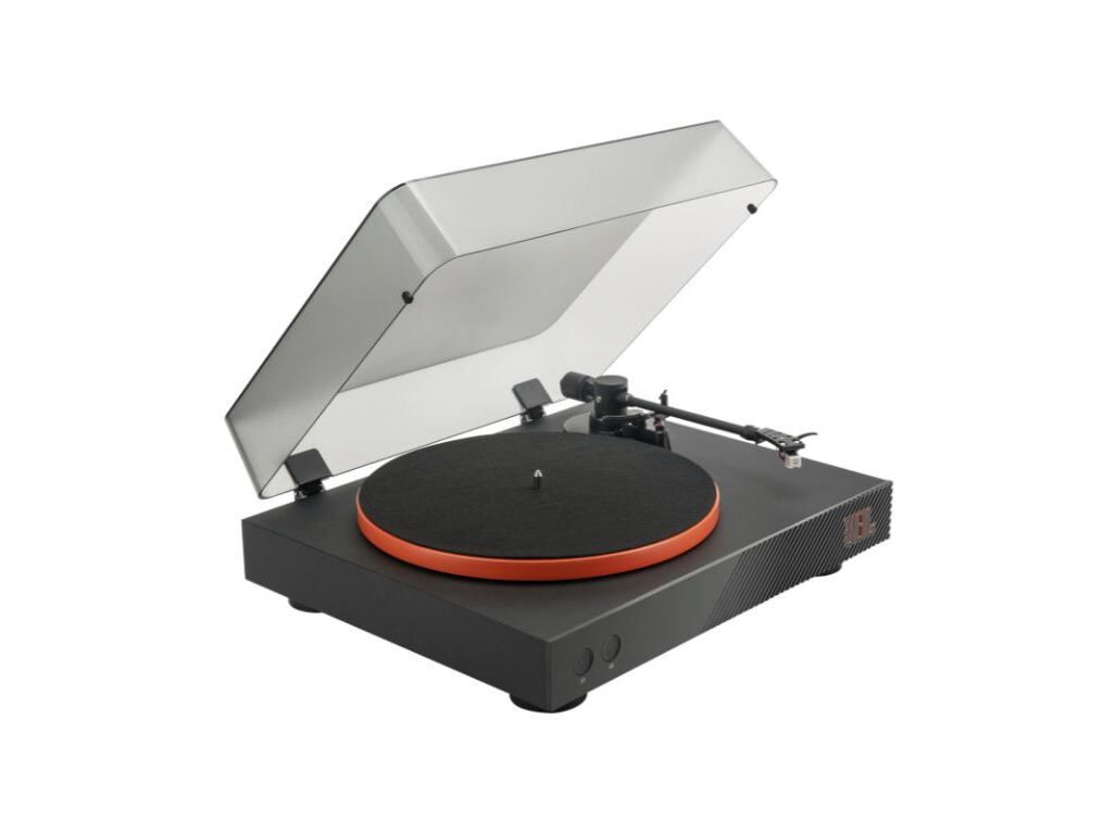 GIRA DISCOS JBL SPINNER BT BLK PRETO&LARANJA image number 4