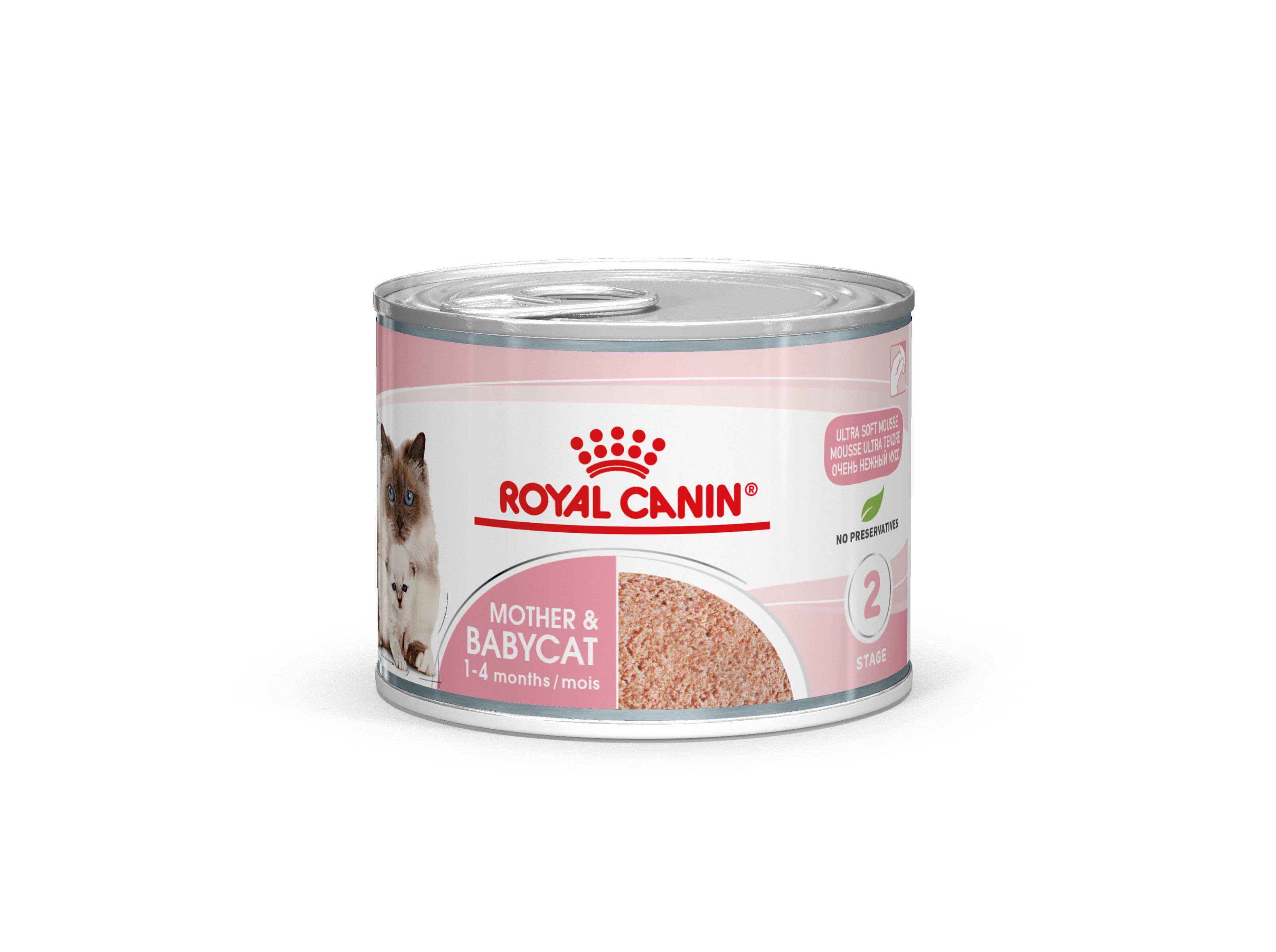 COMIDA H&Uacute;MIDA GATO ROYAL CANIN MOTHER & BABYCAT 195G