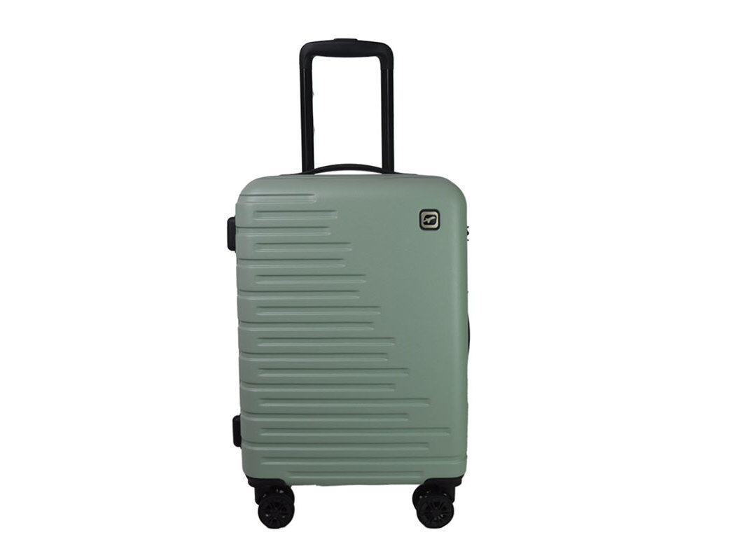 MALA DE CABINE R&Iacute;GIDA AIRPORT VERDE CLARO 8 RODAS 35X55X20CM