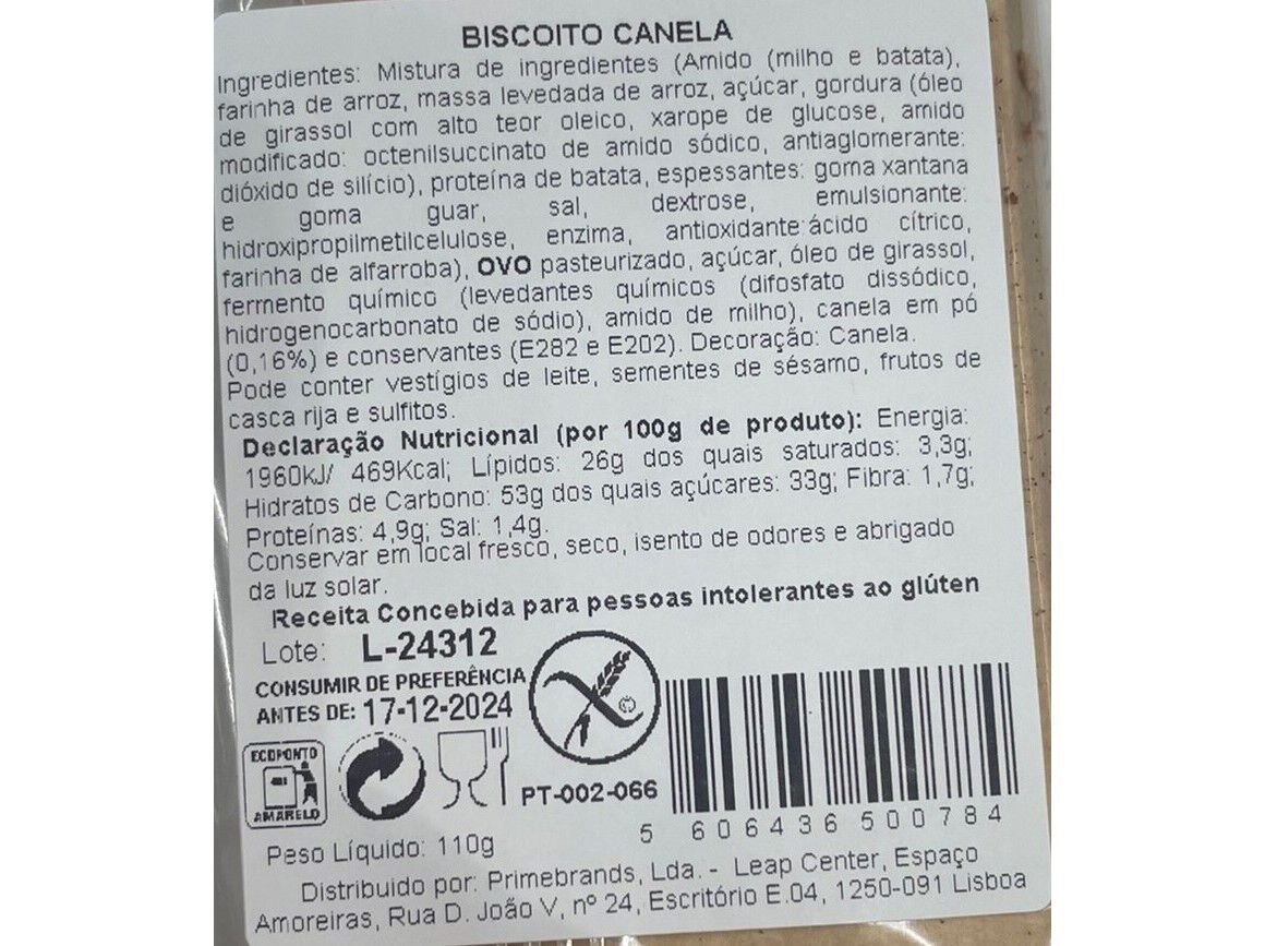 BISCOITOS MUSEU DO P&Atilde;O CANELA 110G image number 1