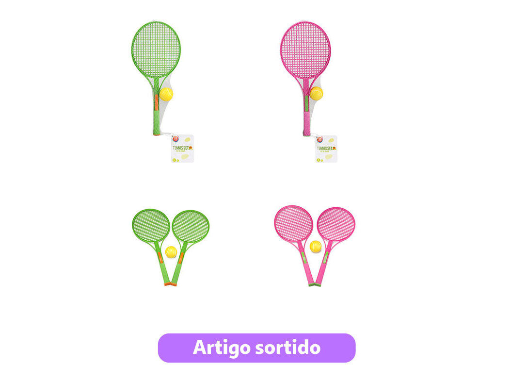 JOGO DE T&Eacute;NIS SOFT ONE TWO FUN CORES SORTIDAS image number 0