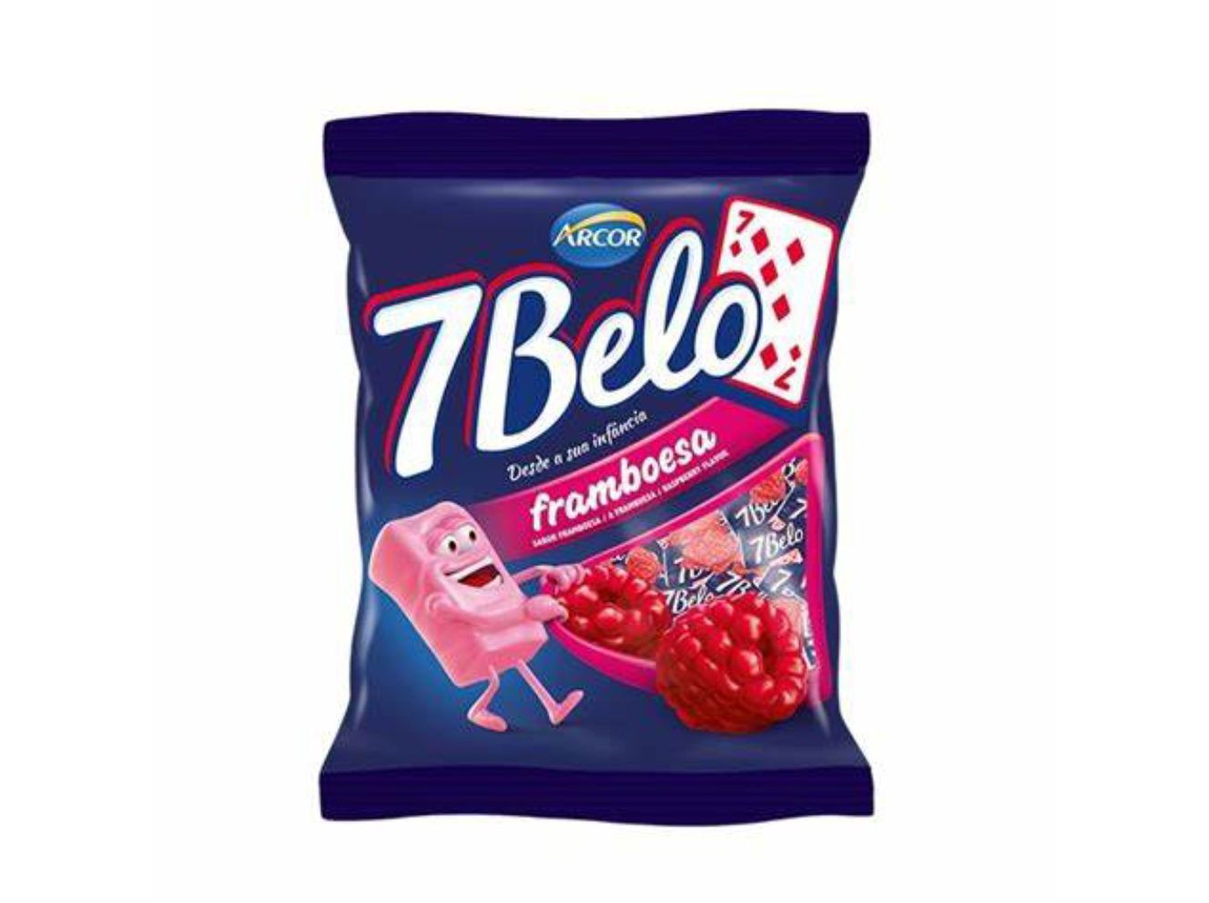 REBU&Ccedil;ADO 7 BELO FRAMBOESA 100G