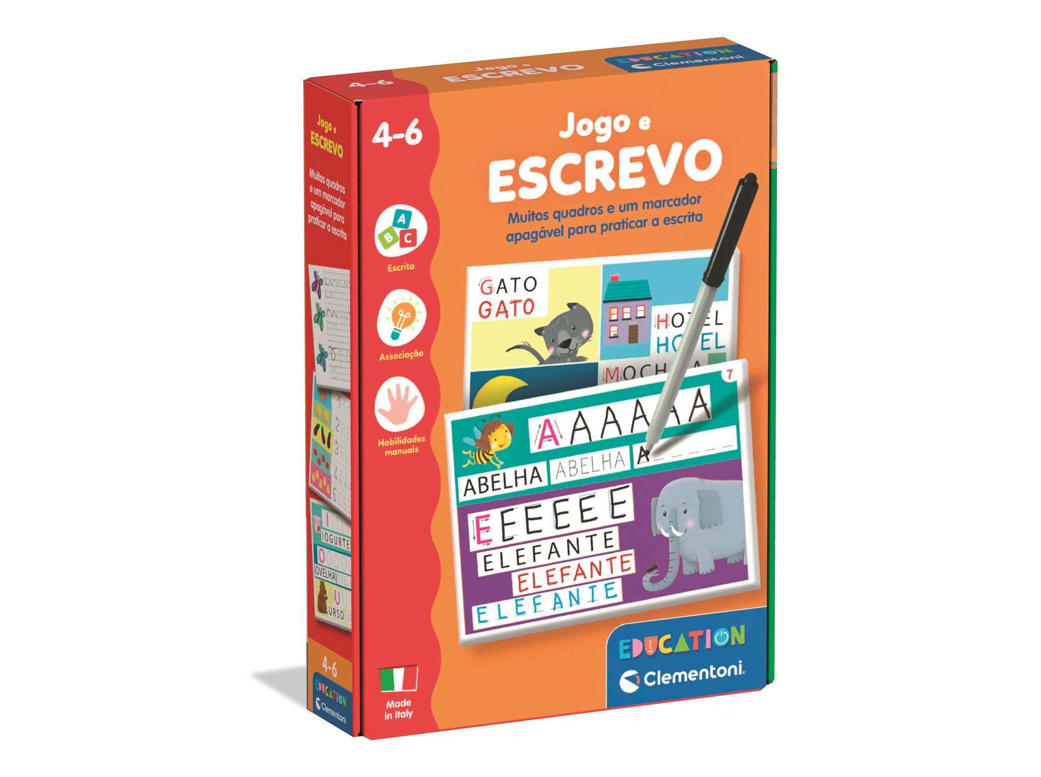 JOGO E ESCREVO CLEMENTONI image number 0