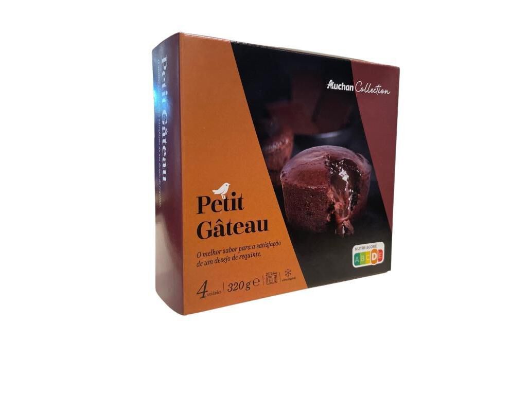 PETIT G&Acirc;TEAU AUCHAN COLLECTION CHOCOLATE 4UN 320G image number 2