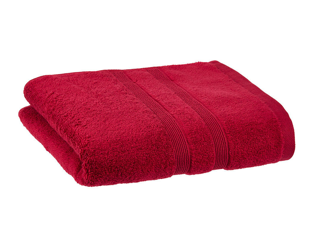 LEN&Ccedil;OL DE BANHO ACTUEL VERMELHO ESC 500G 100X150