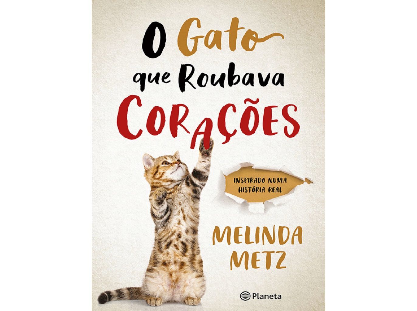 LIVRO O GATO QUE ROUBAVA CORA&Ccedil;&Otilde;ES - MELINDA METZ image number 0