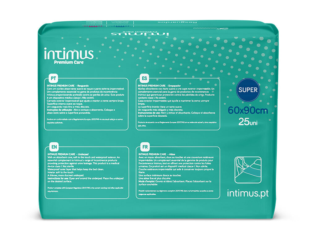 RESGUARDOS INTIMUS SUPER 60X90 25 UN image number 1