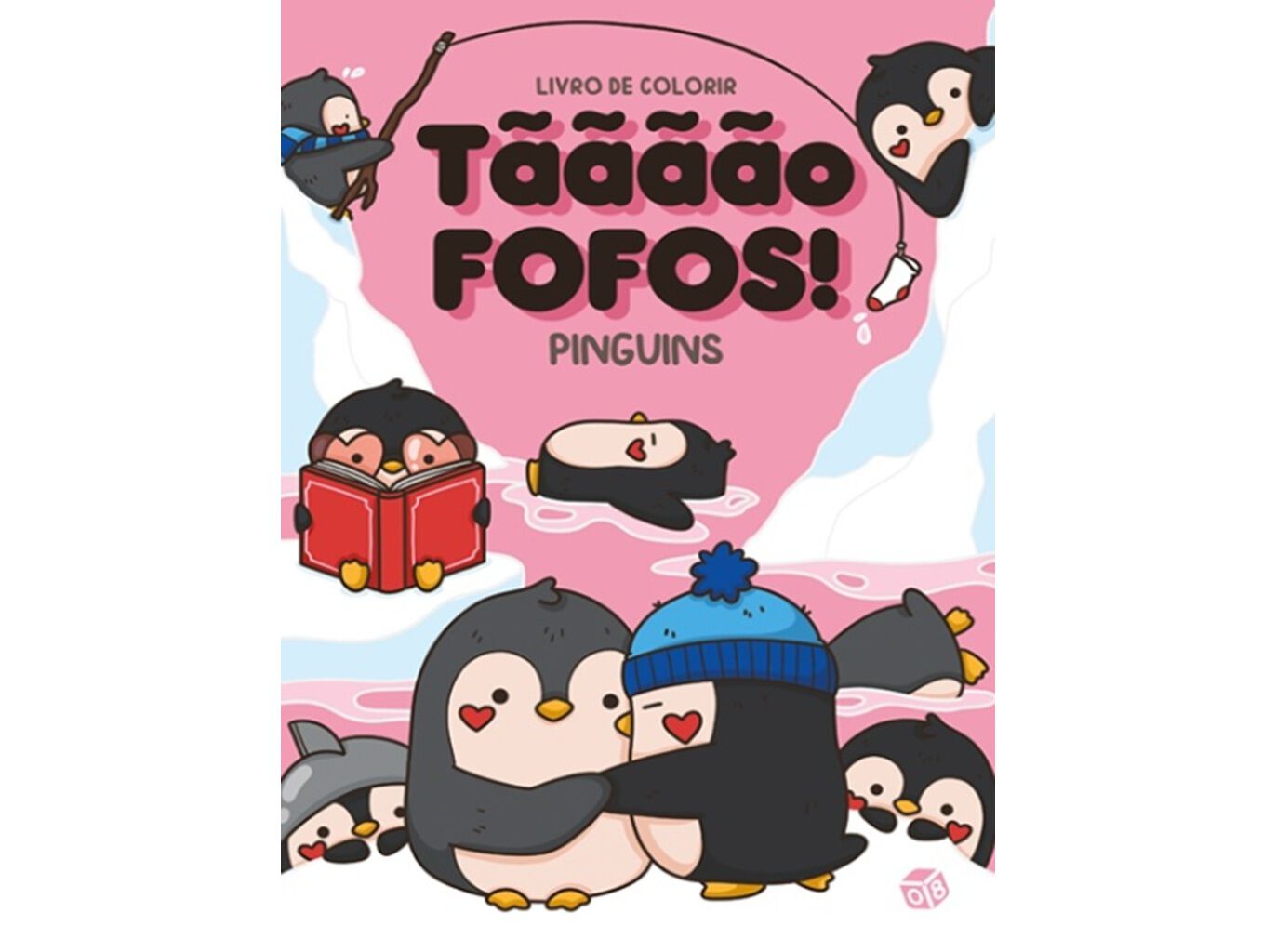 LIVRO T&Atilde;&Atilde;&Atilde;&Atilde;O FOFOS! PINGUINS LIVRO DE COLORIR image number 0