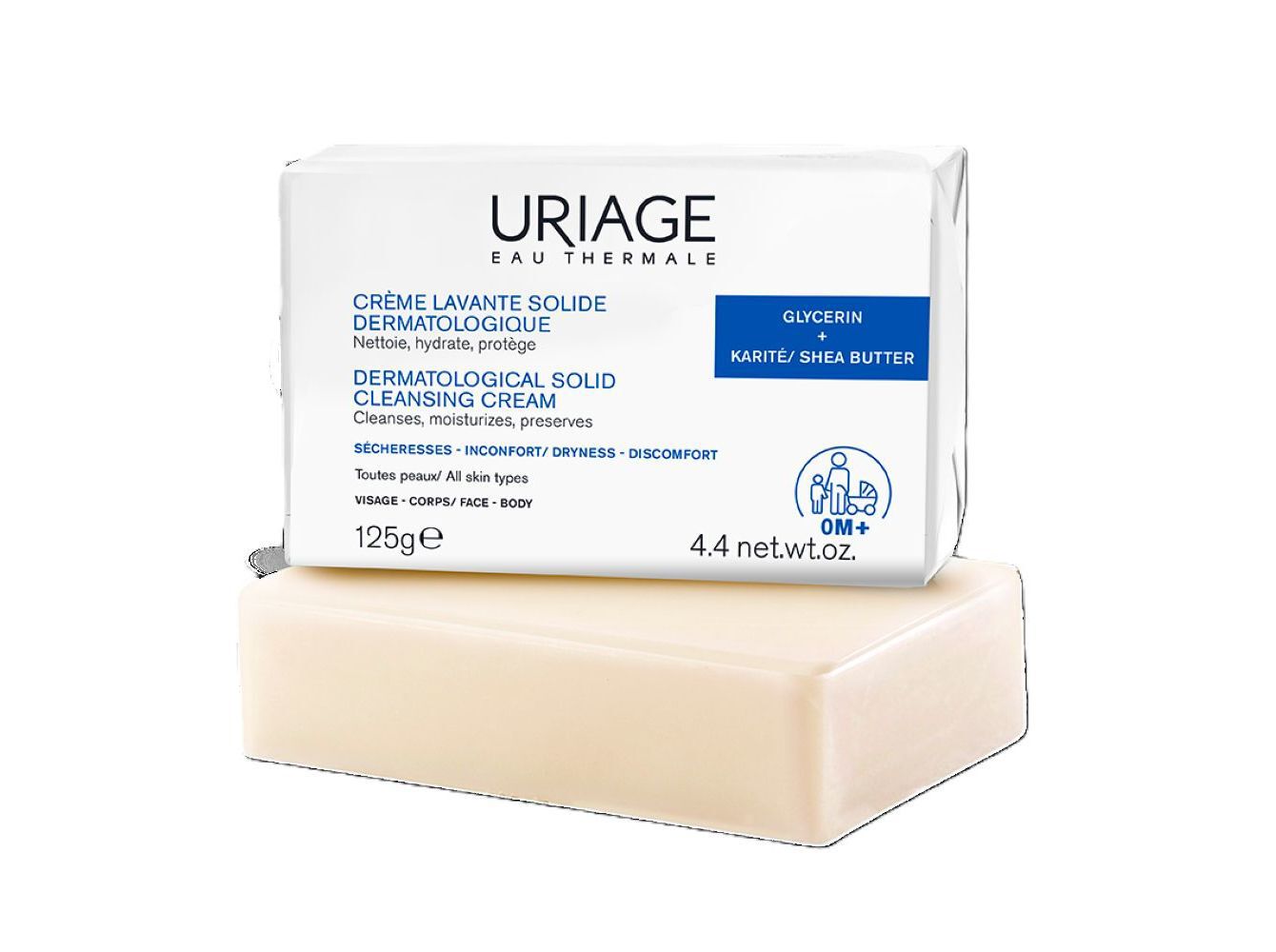 CREME LAVANTE URIAGE S&Oacute;LIDO 125 G