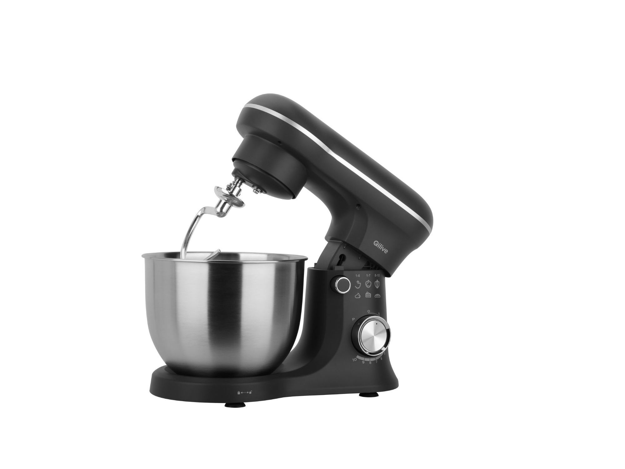 BATEDEIRA COM TA&Ccedil;A QILIVE Q.5623 CINZA 1500W image number 4