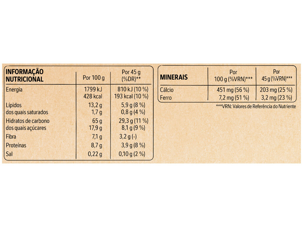 GRANOLA FITNESS AVEIA E MEL 600G image number 1