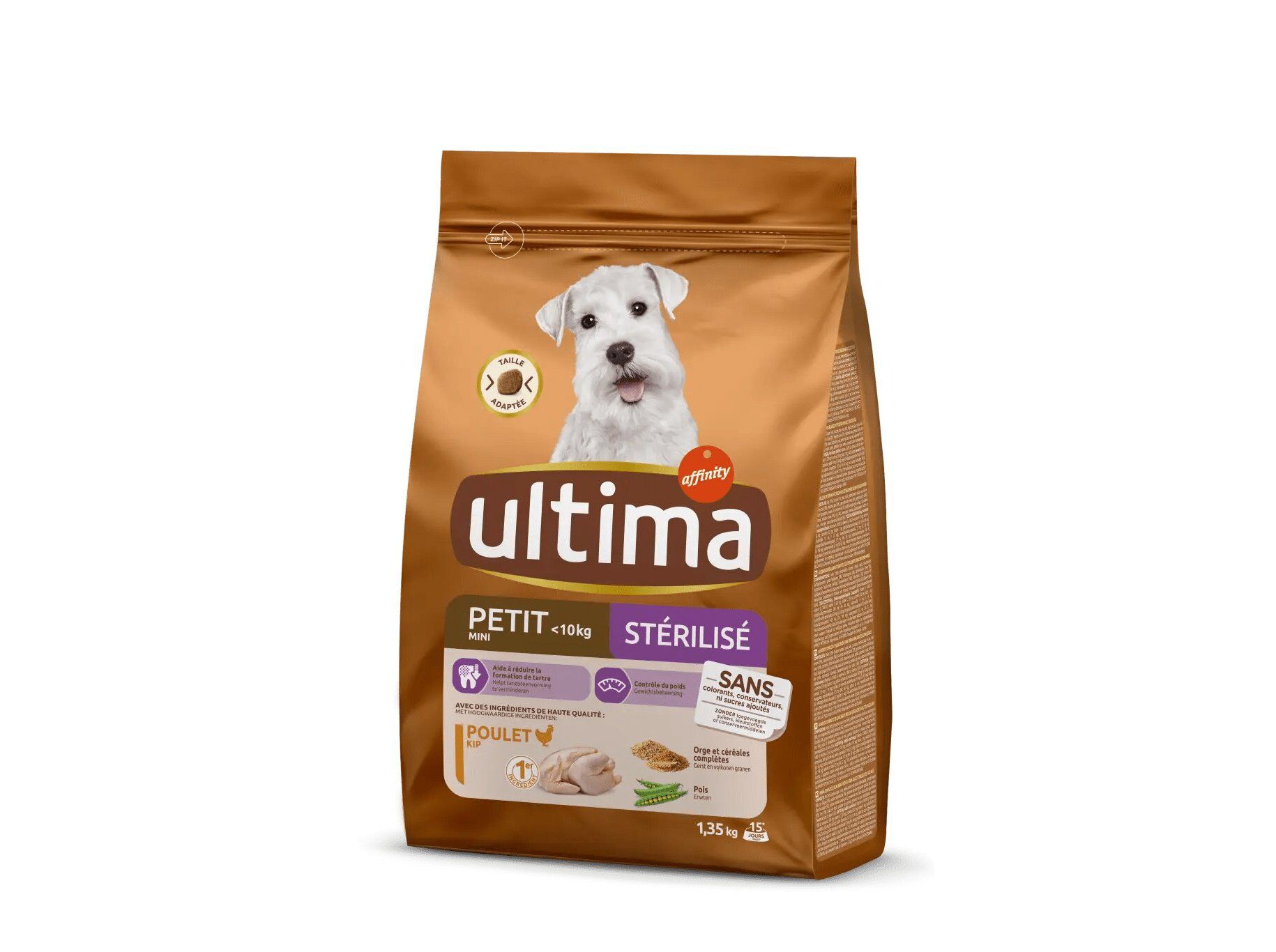 RA&Ccedil;&Atilde;O C&Atilde;O MINI ULTIMA ESTERILIZADO 1.35KG image number 0