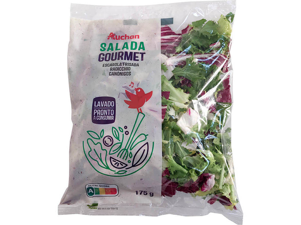 SALADA GOURMET AUCHAN 175G