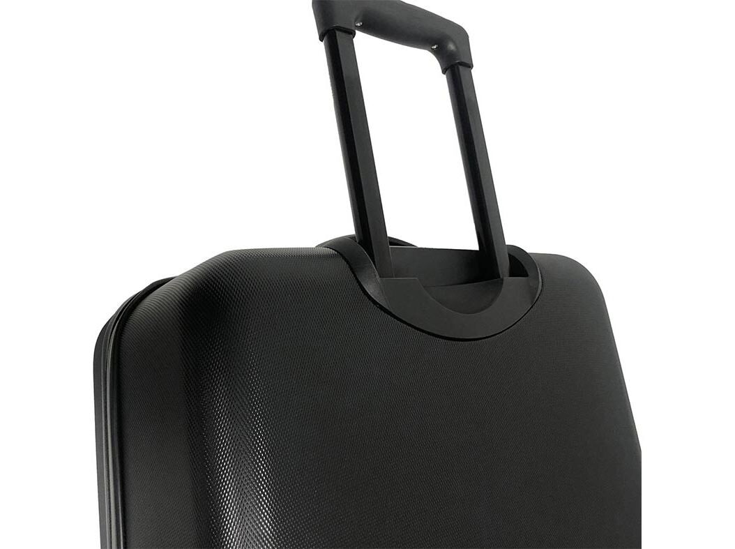 MALA DE CABINE R&Iacute;GIDA POLEGAR PRETO 2 RODAS 49CM image number 4