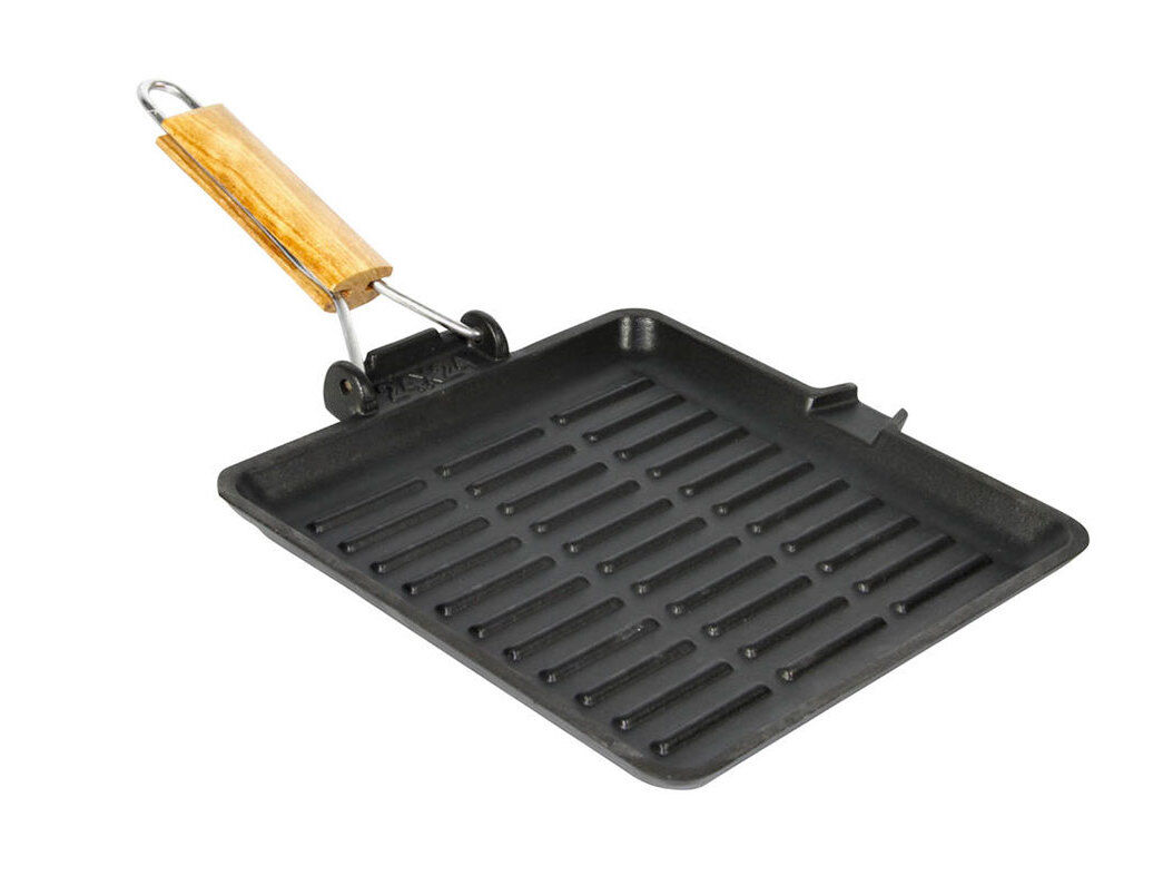 GRELHADOR FERRO FUNDIDO ACTUEL 22X22CM image number 0