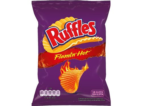 SNACK RUFFLES FLAMIN'HOT 75G image number 0