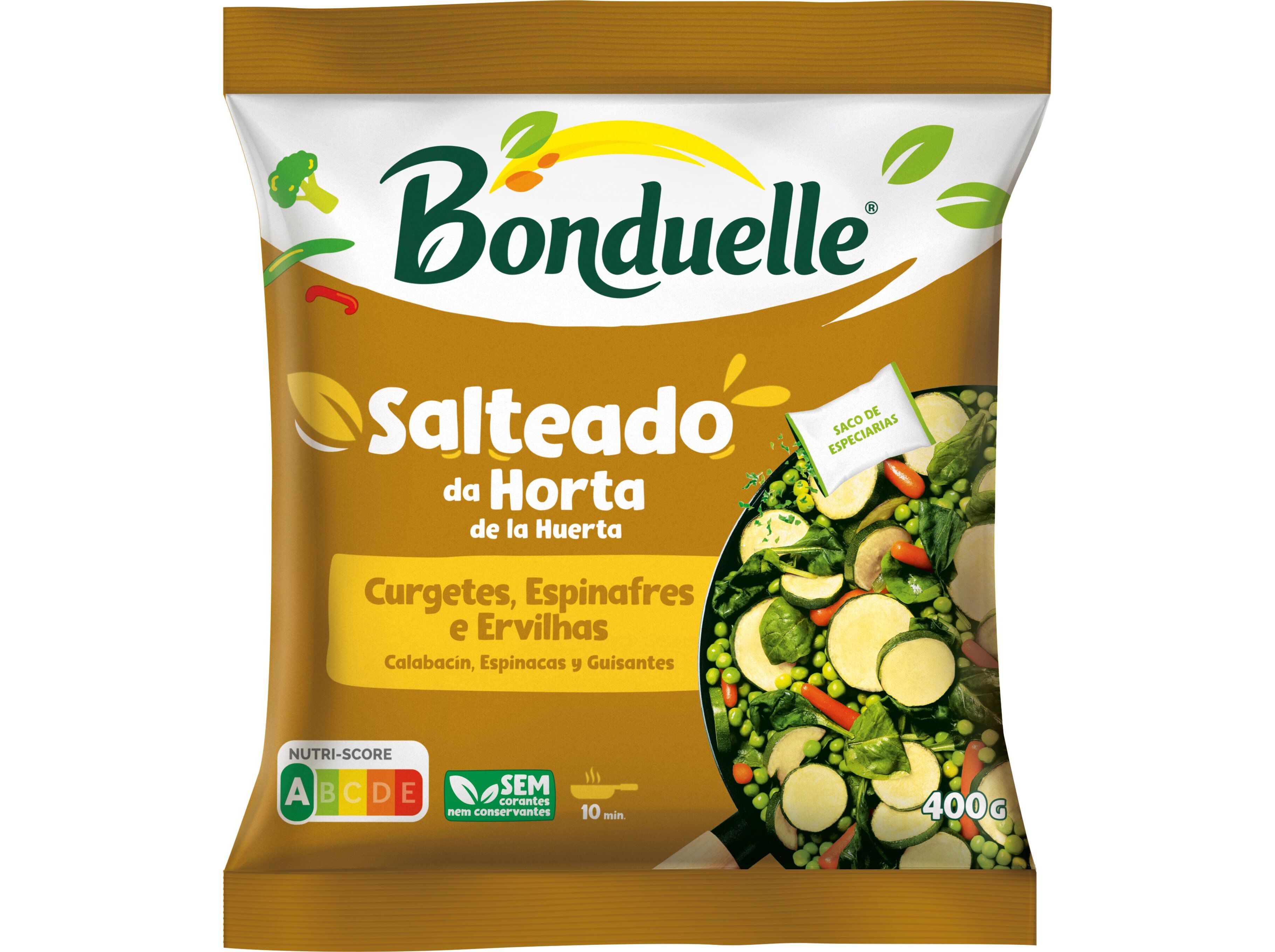 SALTEADO BONDUELLE DE LEGUMES DA HORTA 400G