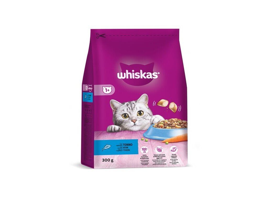RA&Ccedil;&Atilde;O PARA GATO WHISKAS ADULTO ATUM 300G