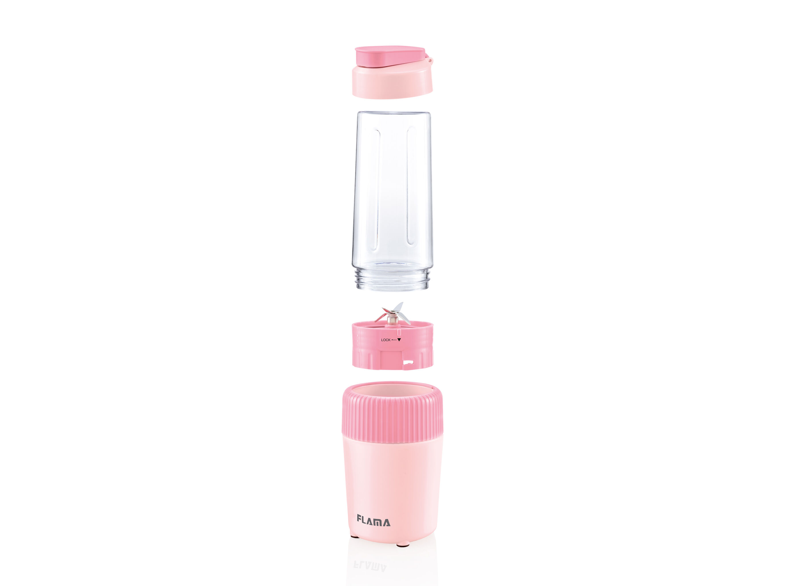 LIQUIDIFICADORA FLAMA 2223FL TO-GO CHERRY PINK 300W 0.6 L image number 10