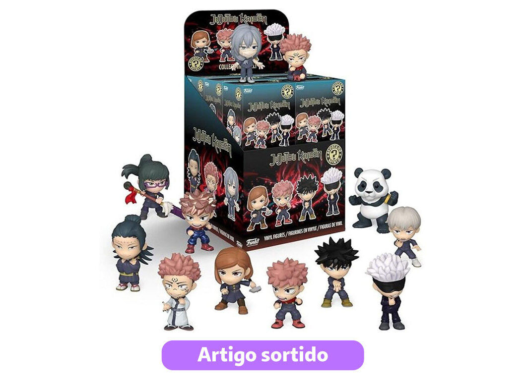 FIGURA POP! JUJUTSU KAISEN BOBBLE HERO S&Eacute;RIE 2 MODELOS SORTIDOS