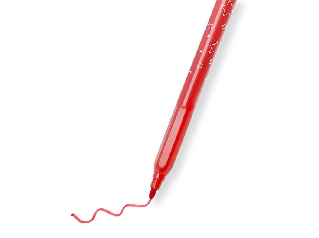 CONJUNTO DE 12 MARCADORES AUCHAN DE COLORIR image number 2