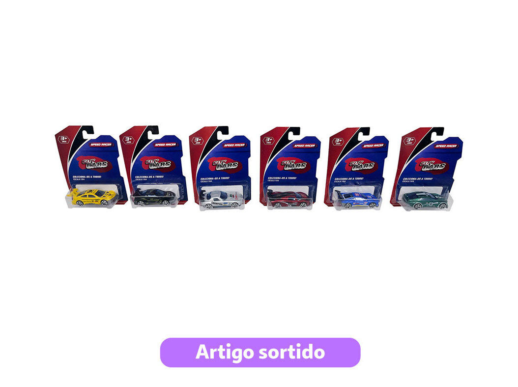 CAR SPEEDRACER TOPBRANDS PACK 1 MODELOS SORTIDOS