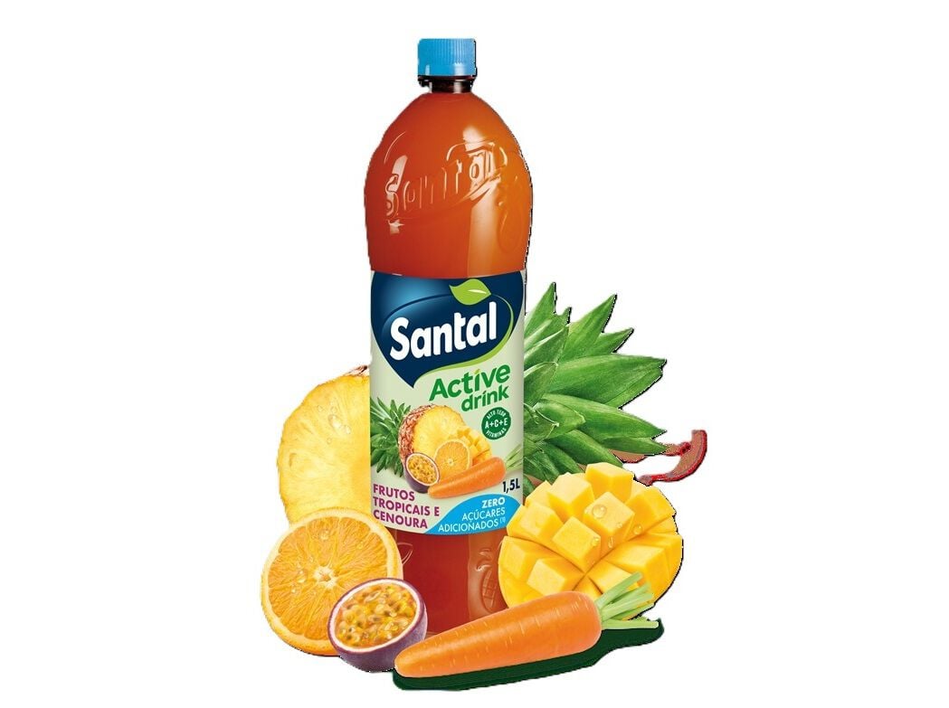 REFRIGERANTES SEM G&Aacute;S SANTAL TROP/CEN ZERO A&Ccedil;UCAR 1.5L (SDR)