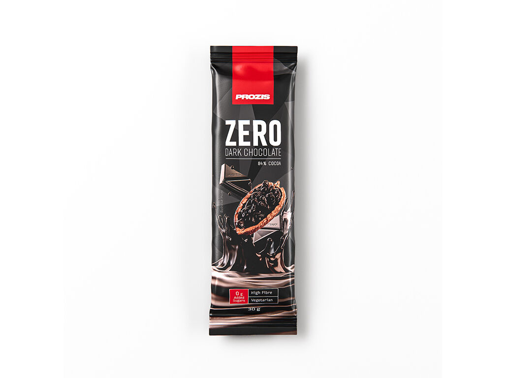 BARRA ZERO PROZIS CHOCOLATE PRETO 30G image number 0