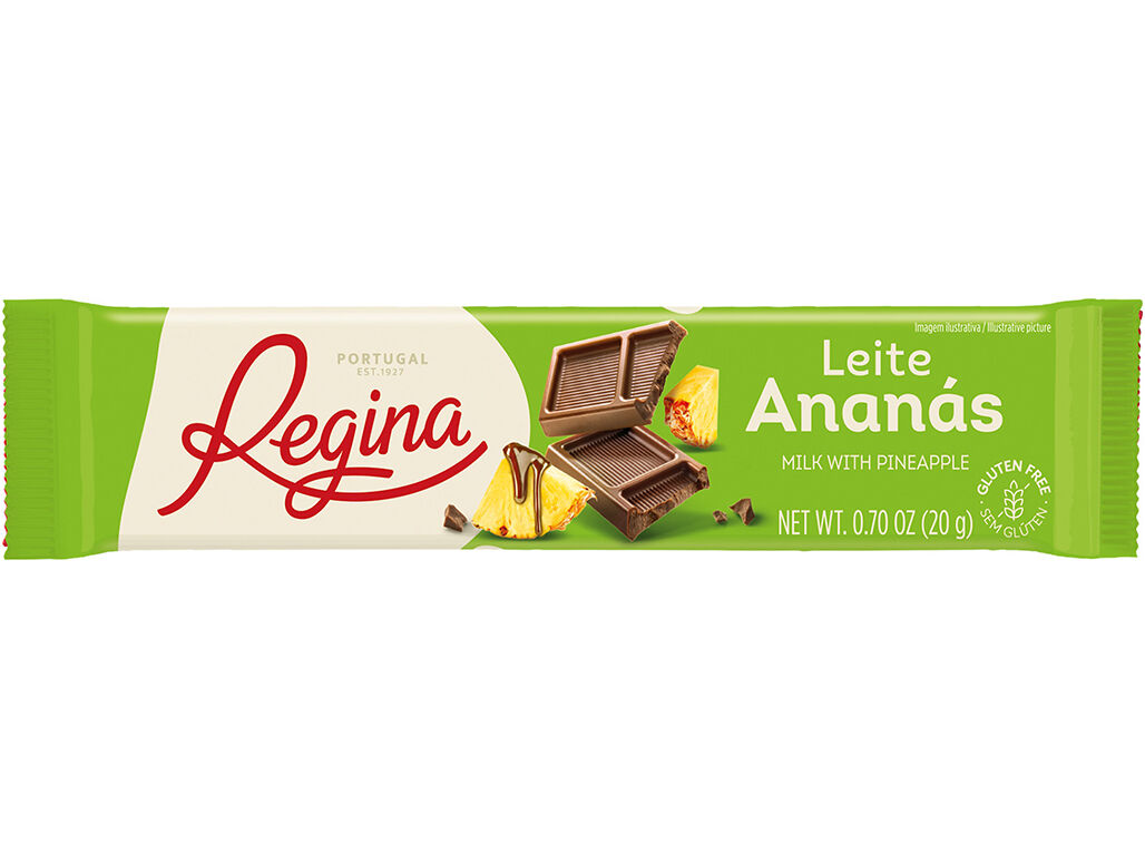 CHOCOLATE LEITE REGINA ANAN&Aacute;S 20 G