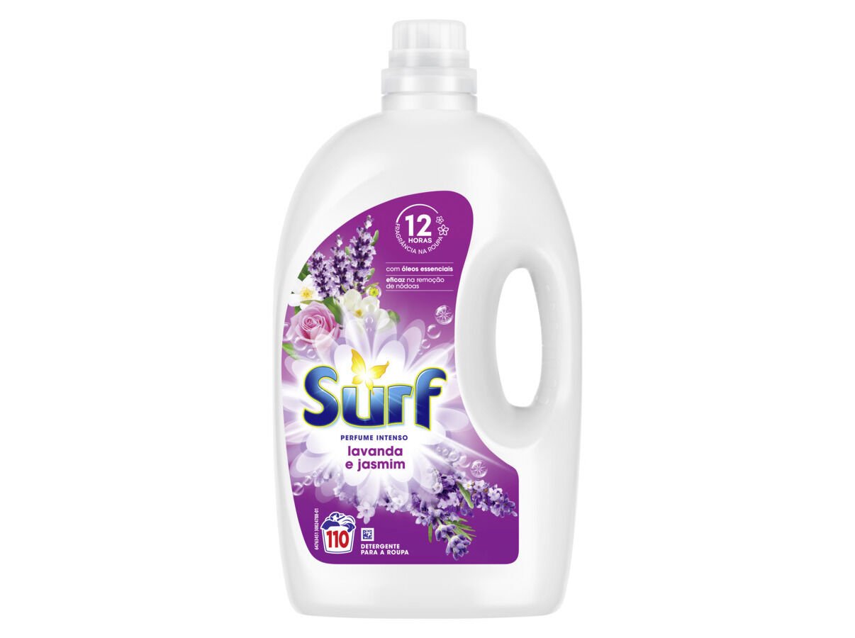 DETERGENTE ROUPA M&Aacute;QUINA LIQU&Iacute;DO SURF LAVANDA 110D image number 0